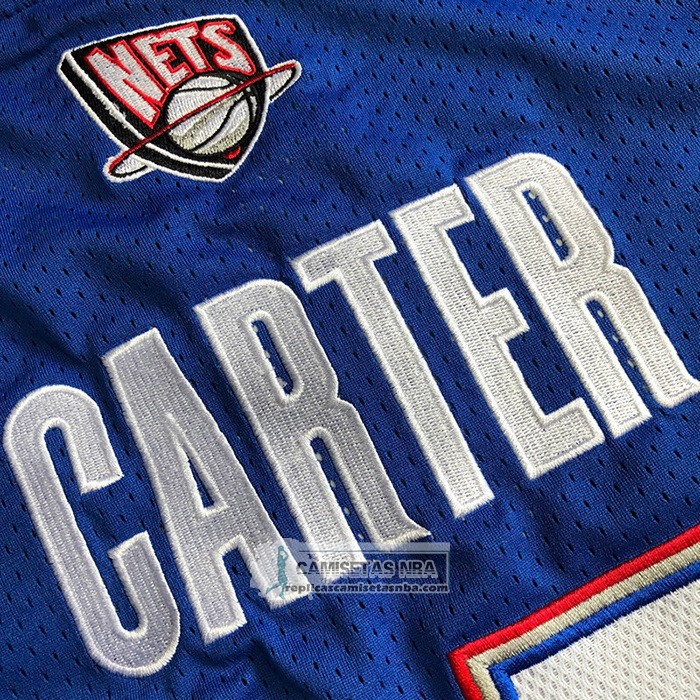 Camiseta All Star 2005 Brooklyn Nets Vince Carter NO 15 Azul